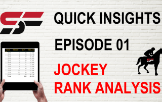 Episode 01 - Quick Insights - Jockey Rank Analysis