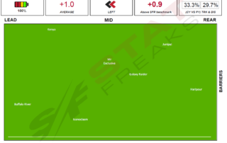 Click here for Sandown Hillside 14112020 Speed Map Horse Racing Statfreaks