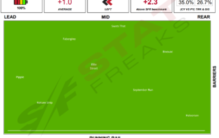 Flemington Race 8- 12th Feb 2021 Speed Map Statfreaks