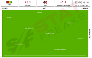 Moonee Valley Race 4 13032021 Statfreaks Speed Map