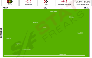 Randwick 24.04.2021 Race5 Speed Map